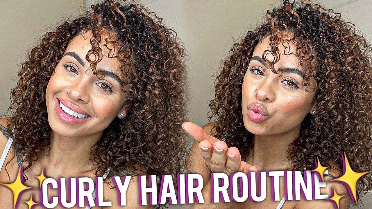 Curly Hair Routine using MIXED CHICKS Products