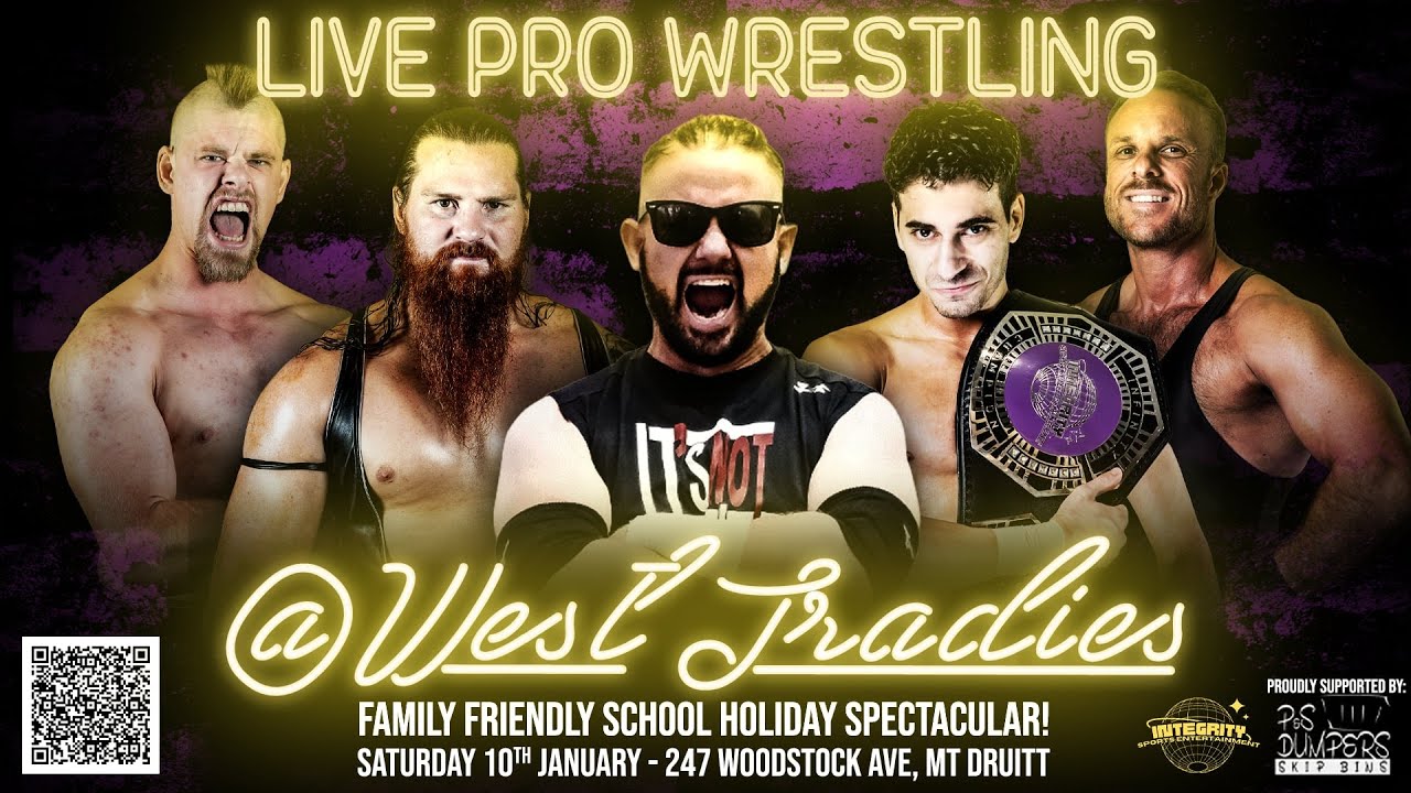 WHO LET THE DOGS OUT ( Wrestling at West Tradies 1) | FULL EVENT| January 10 2025