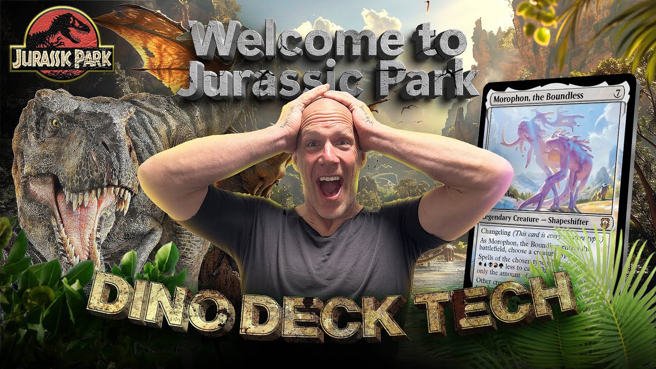 Самая сломанная колода карт с динозаврами в истории (издание &laquo;Парк Юрского периода&raquo;)