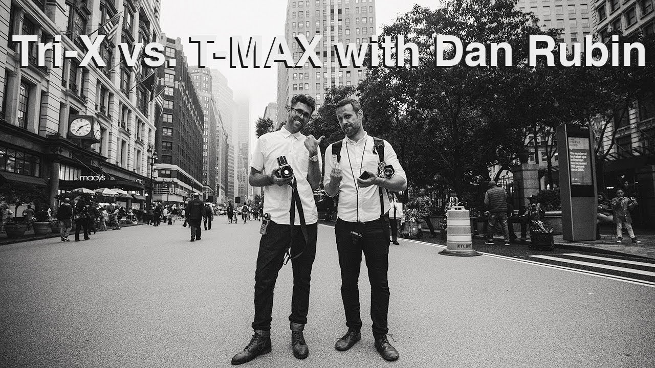 Tri-X против T-MAX с Дэном Рубином