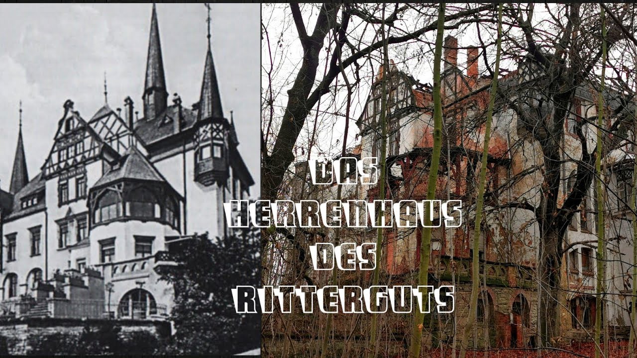 Das Herrenhaus des Ritterguts | das wohl schönste vergessene Treppenhaus der Welt  Schloss Roschütz
