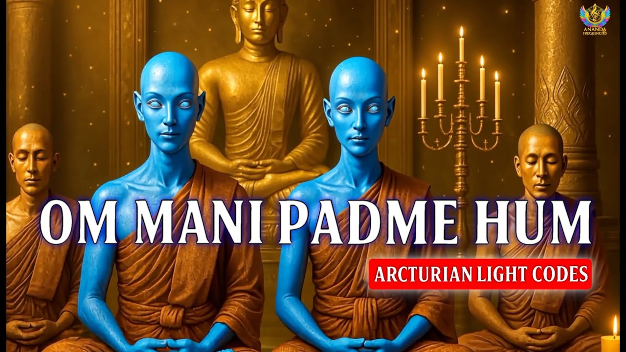OM MANI PADME HUM &ndash; Arcturian Light Codes | Starseed Awakening Chant Uniting Tibetan and Arcturian