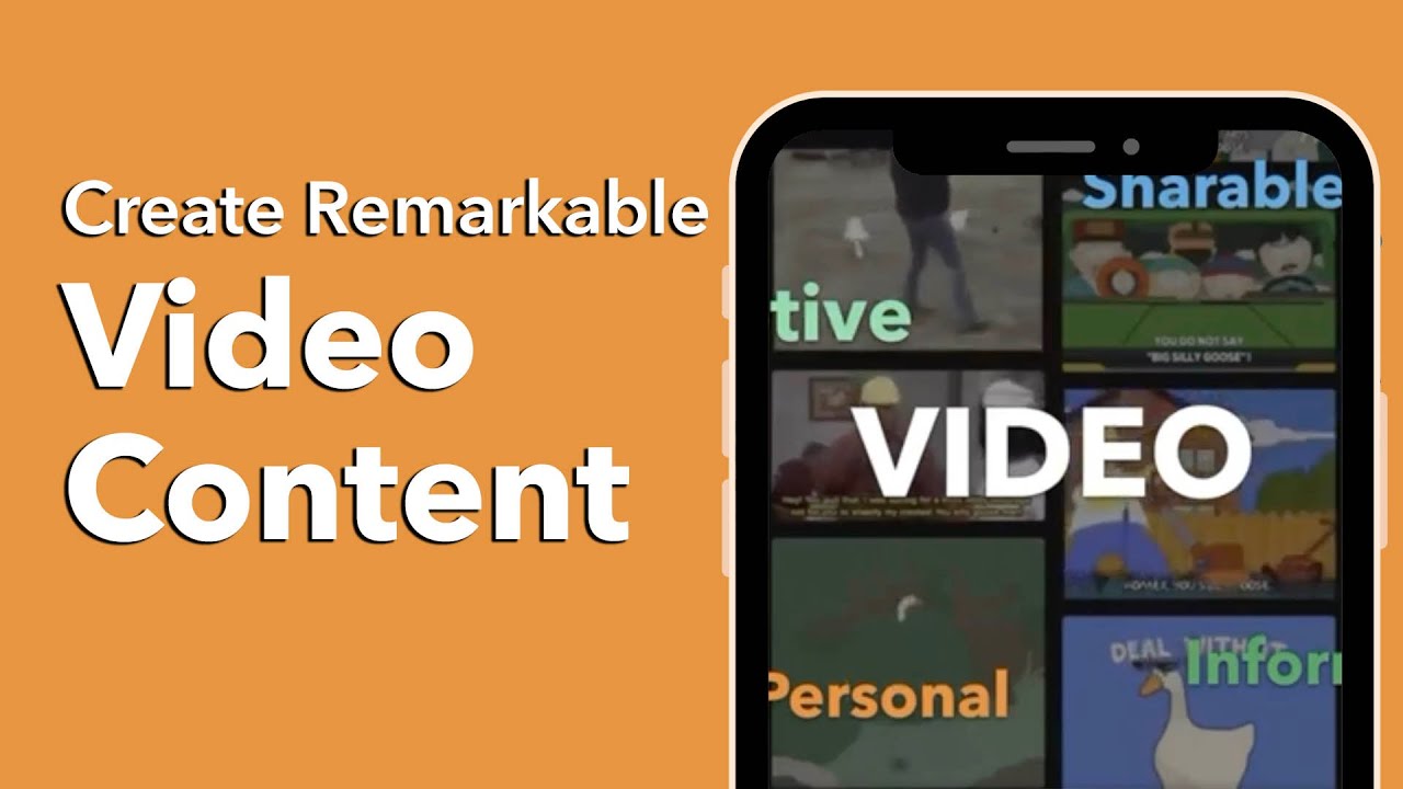 IMC104 Create Remarkable Video Content