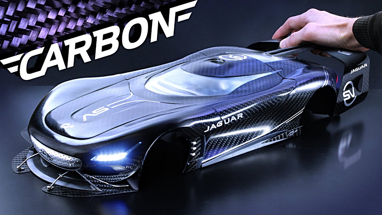 Make 100% Carbon Supercar Body Jaguar Vision