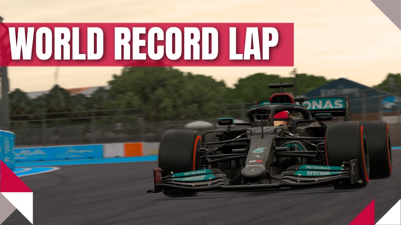 iRacing F1 W12 Miami World Record 1:23.344