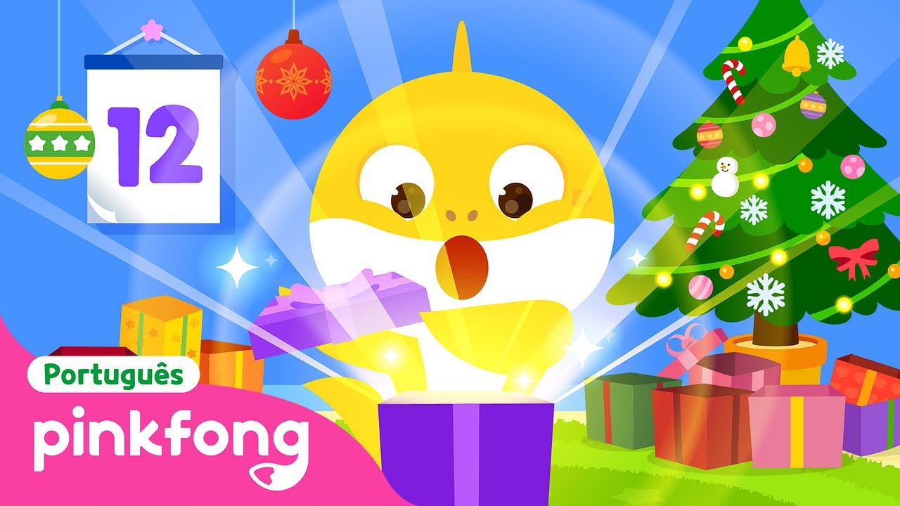 12 Dias de Natal do Bebê Tubarão🎄| Músicas Natalinas | Pinkfong, Bebê Tubarão! Canções para Crianças