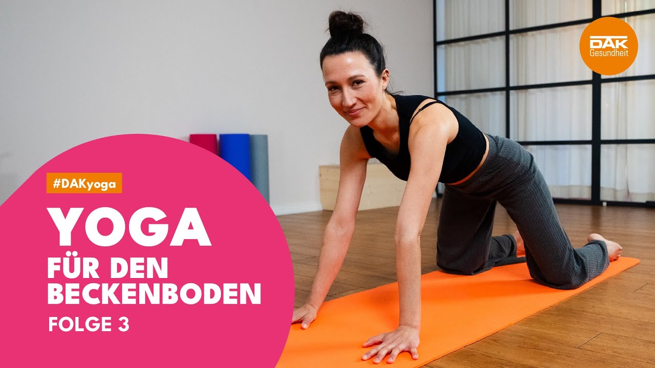 Yoga für den Beckenboden: Entspannen | #DAKyoga | DAK-Gesundheit