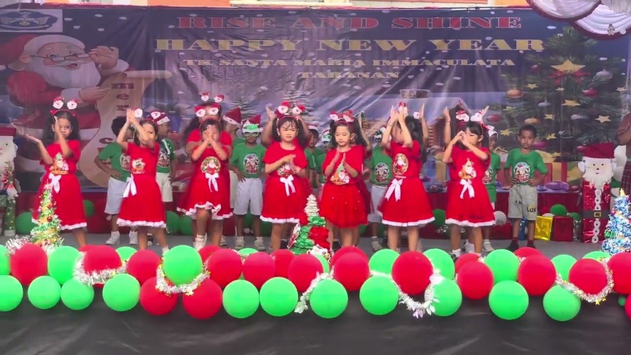 PERAYAAN NATAL DAN TAHUN BARU BERSAMA TK SANTA MARIA IMMACULATA . JUMAT 05.01.2024
