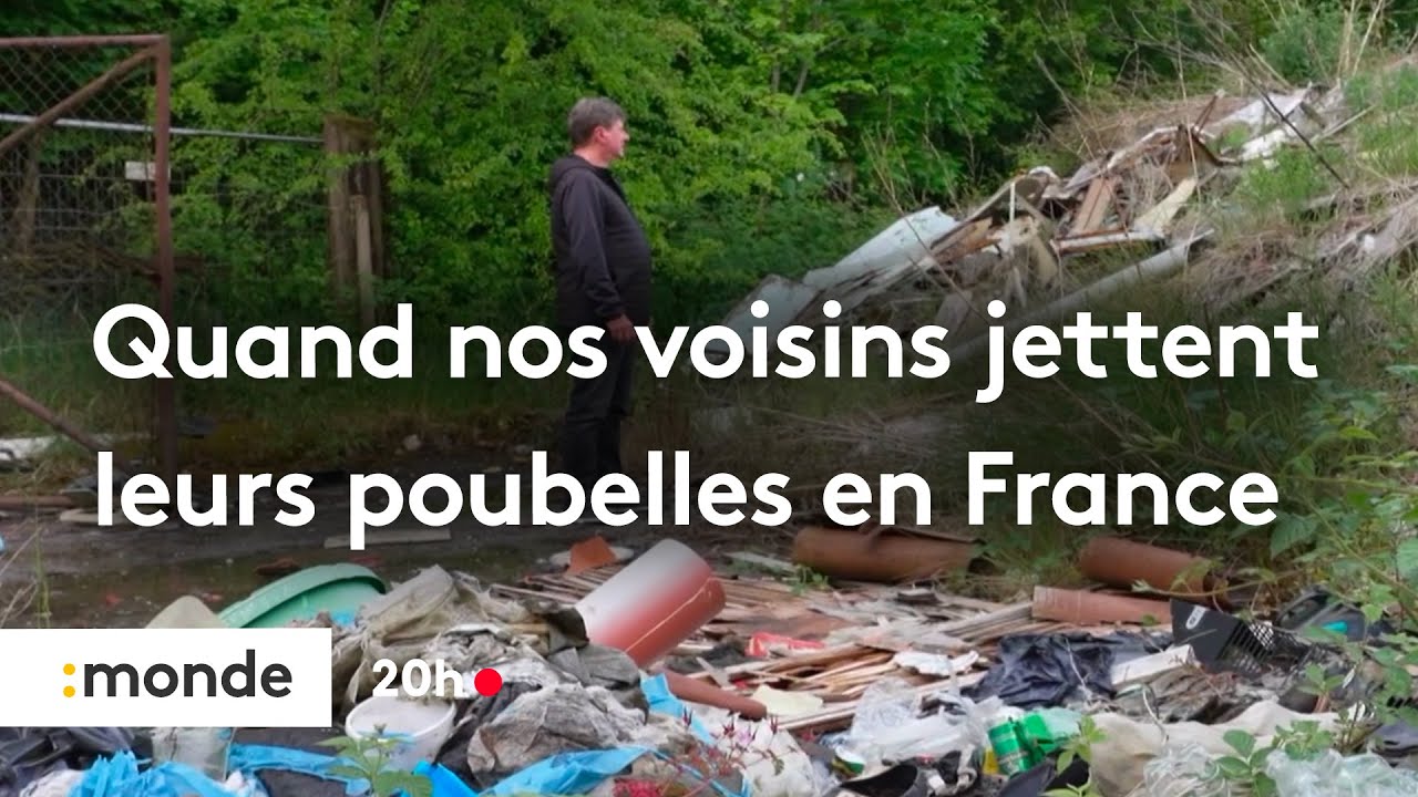 Quand nos voisins jettent leurs poubelles en France