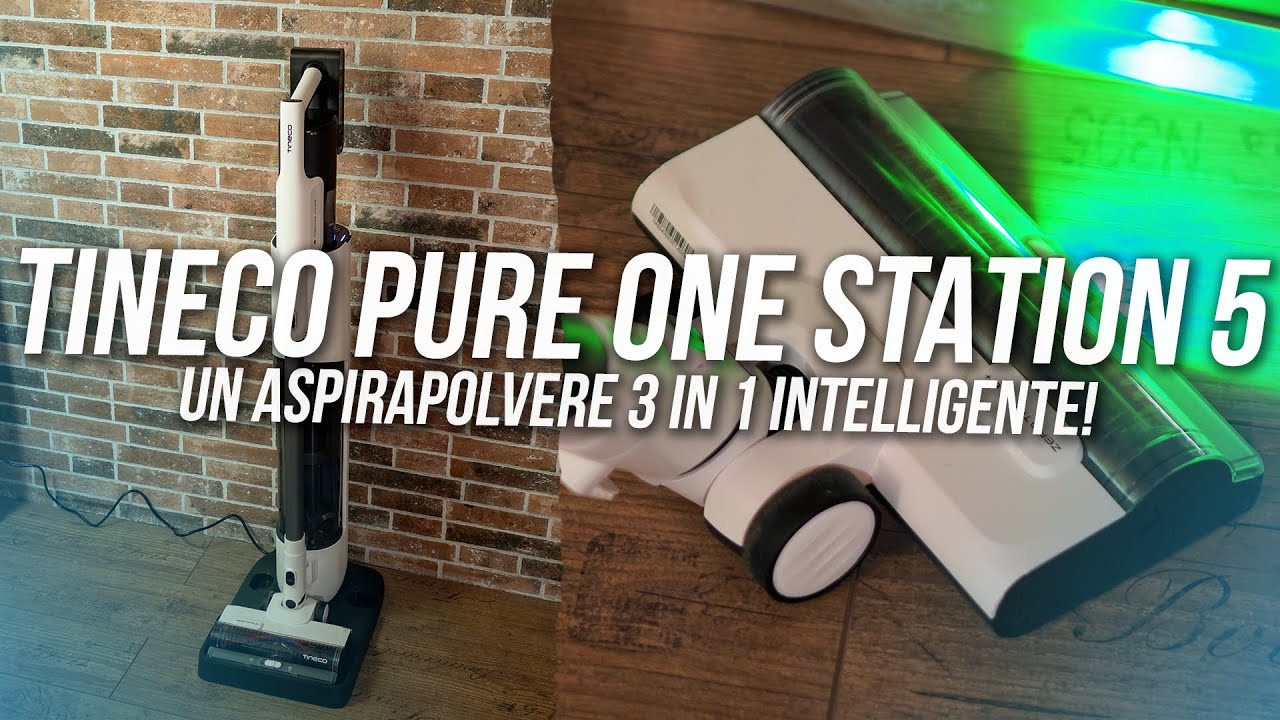 Recensione TINECO PURE ONE STATION 5: prezzo giusto e 0 manutenzione!