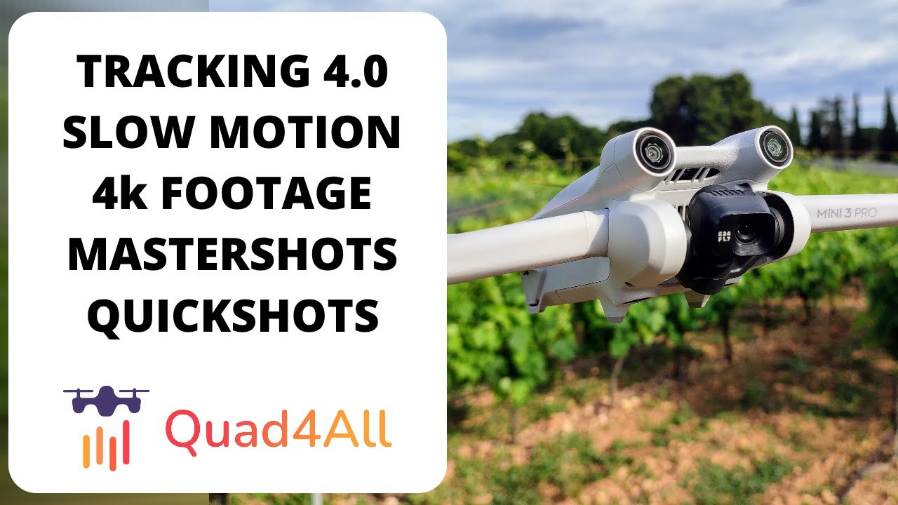DJI Mini 3 Pro - 4k Footage / Tracking / Slow motion / Mastershots