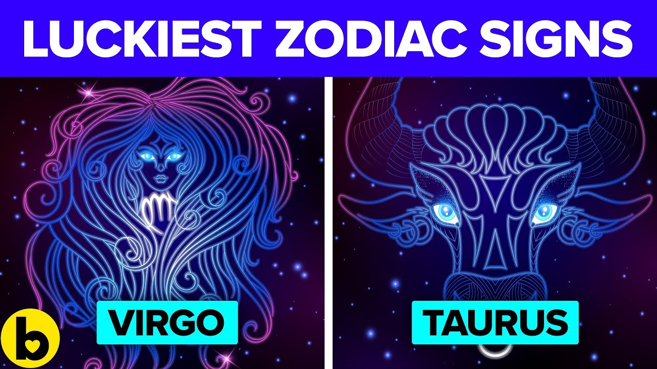 5 Lucky Zodiac Signs, And 3 That Aren't So Lucky