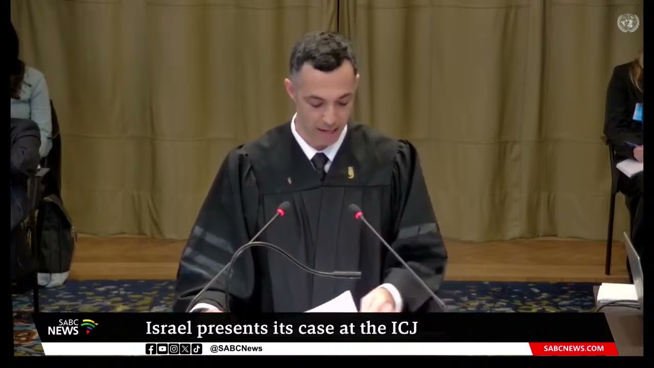 SA-Israel ICJ case | Advocate Omri Sender