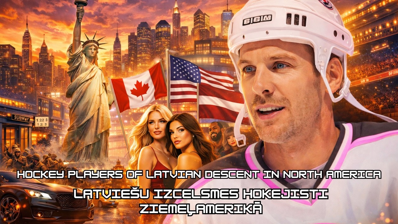 Latviešu izcelsmes hokejisti Ziemeļamerikā #latvia