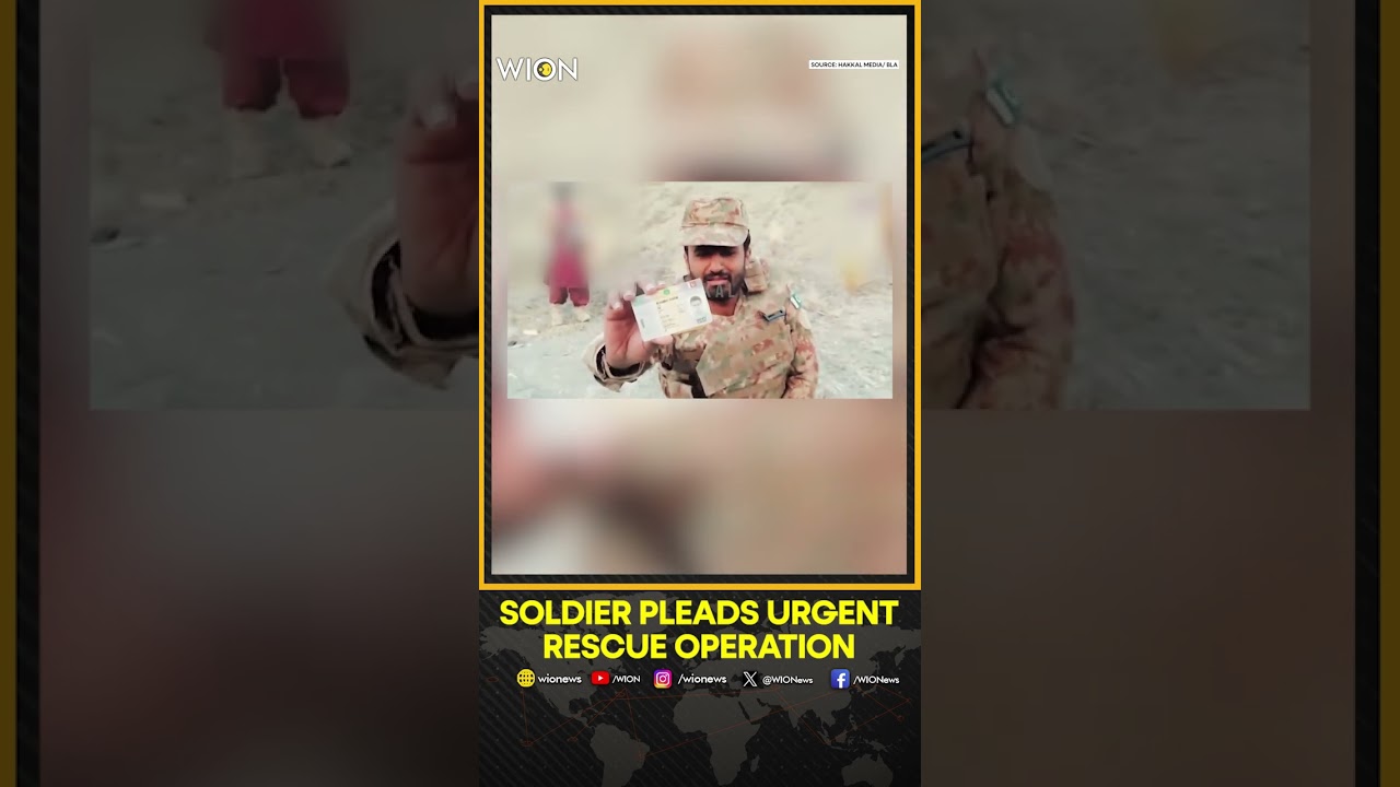 BLA Releases Video of Pakistani Soldier in Captivity | Pak Soldier Pleading Amid Hostage Crisis