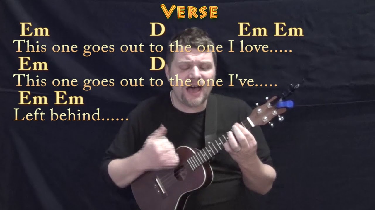 The One I Love (REM) Ukulele Cover Lesson with Chords/Lyrics