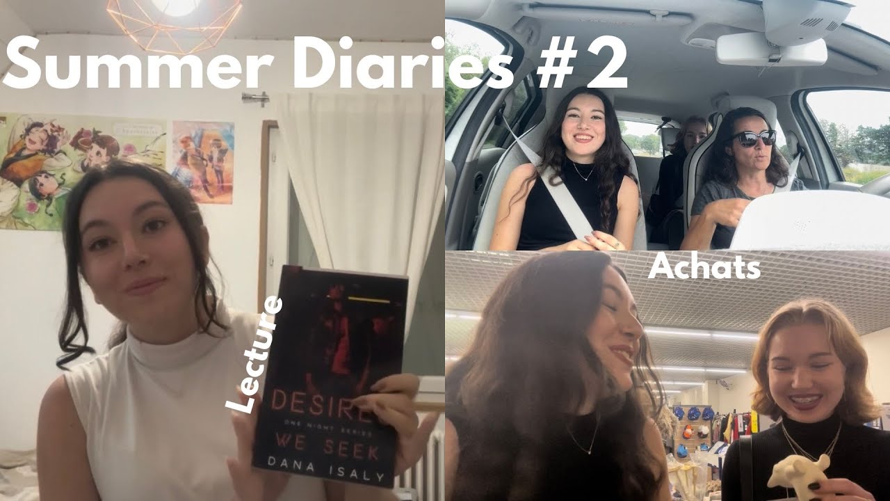 Summer Diaries #2 | Quelques jours avec moi (et je lis un livre)