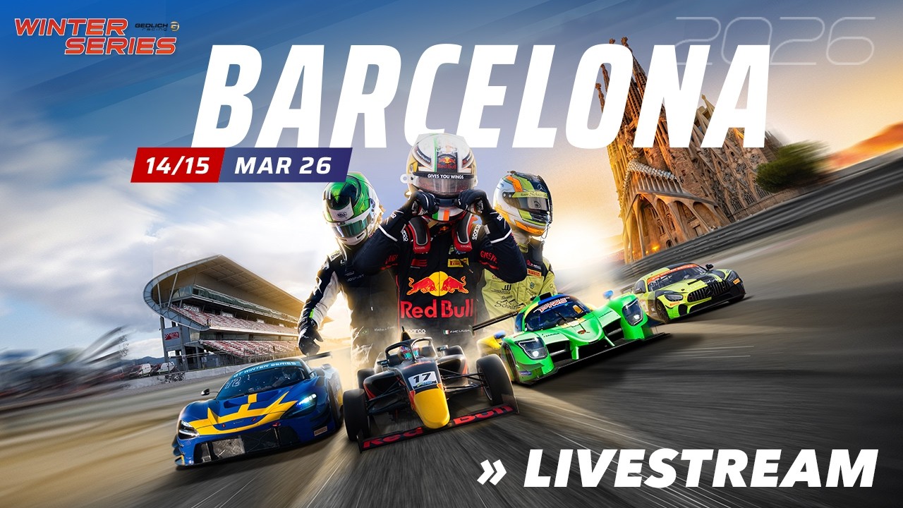 LIVE: GT Winter Series GT3, GT4, Formula, Porsche, Ferrari, Lamborghini - Barcelona | Round 6 Sunday