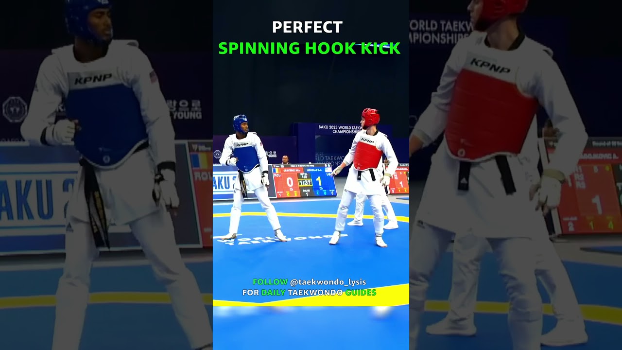 CJ PERFECT SPINNING HOOK KICK