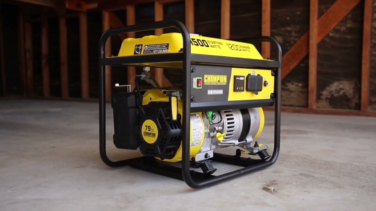 Champion 1200-Watt Portable Generator (Model 200915)
