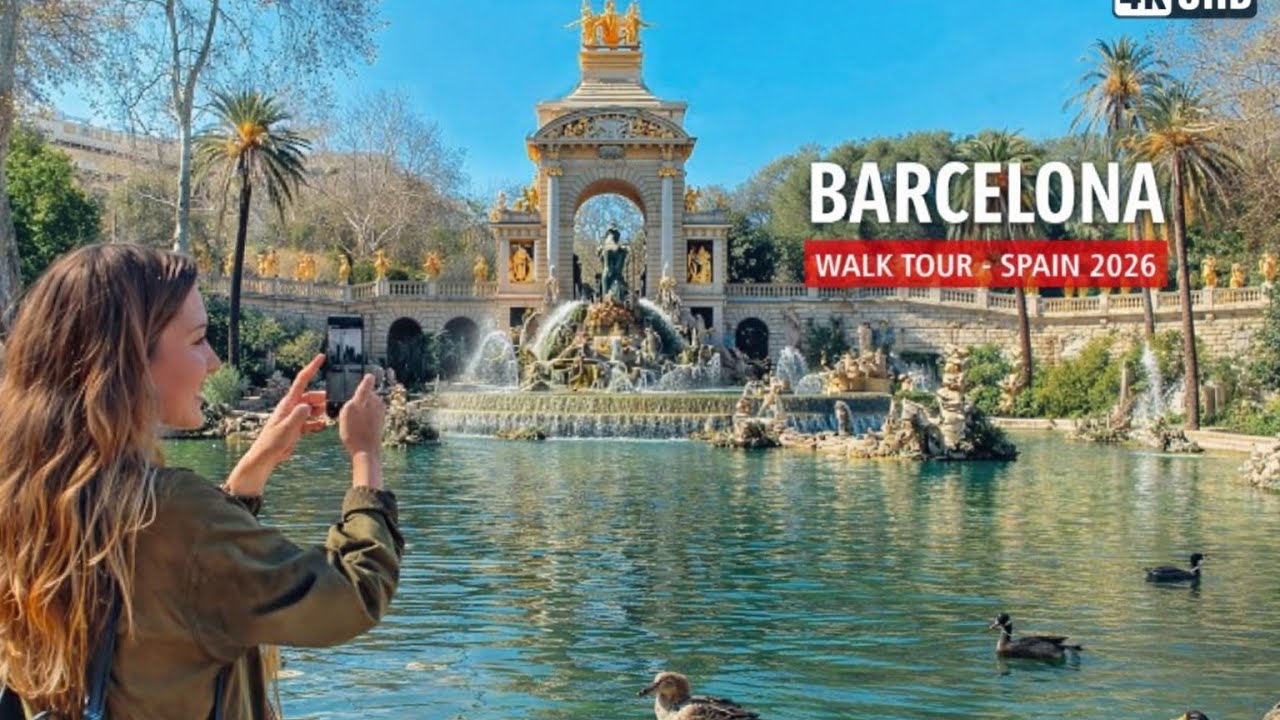 Barcelona, Spain 🇪🇸 ☀️ The heartbeat of Catalonia 4K Walking Tour 