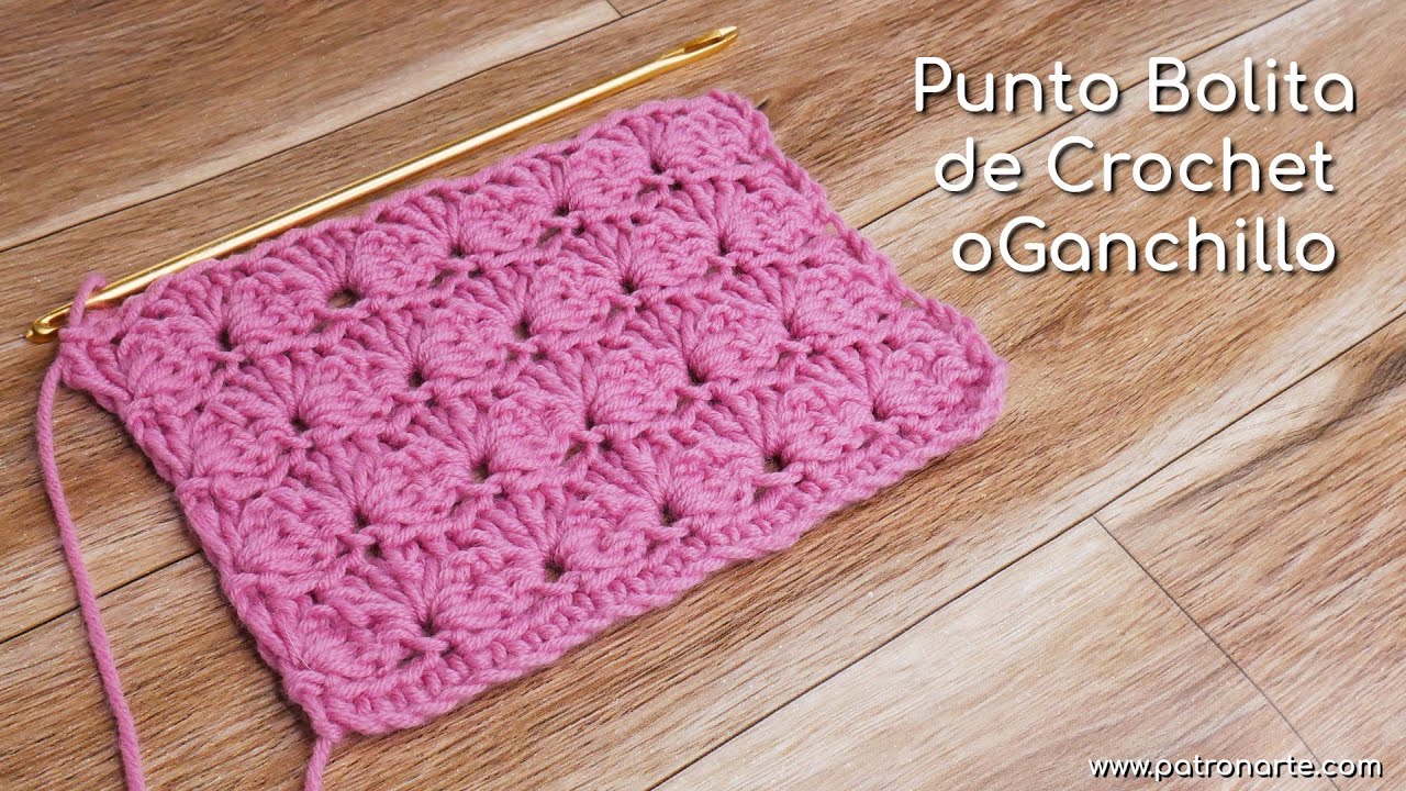 Punto Bolita de Crochet - Ganchillo | Aprende Crochet - Ganchillo Paso a Paso