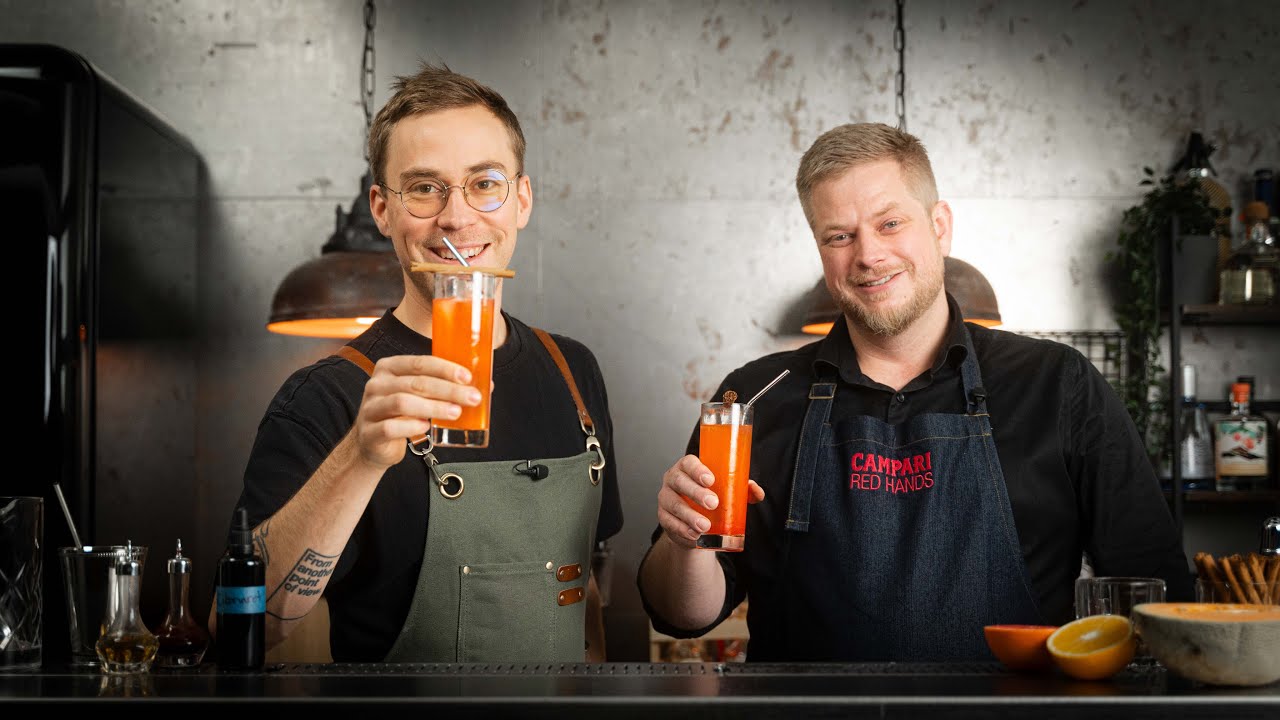 Världens Bästa Campari-Drink 2023 | Daniel Seehuusen visar sin vinnardrink Campalone.