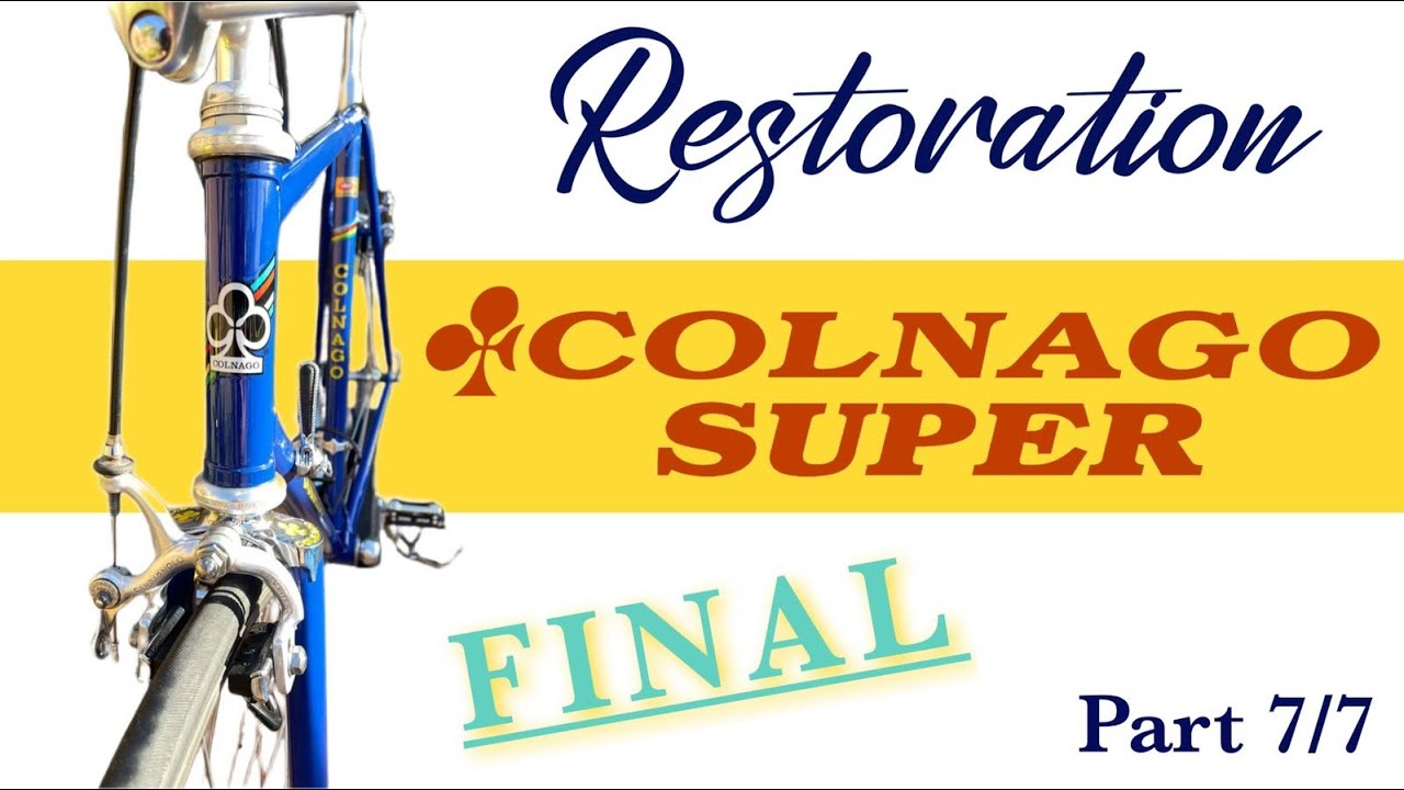 Суперреставрация Colnago — НАКОНЕЦ-ТО завершена