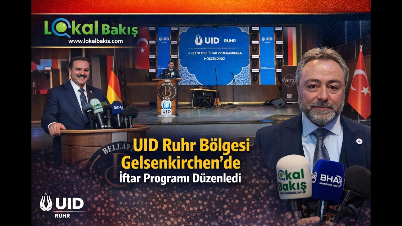 UID Ruhr Bölgesi Gelsenkirchen İftar Programı