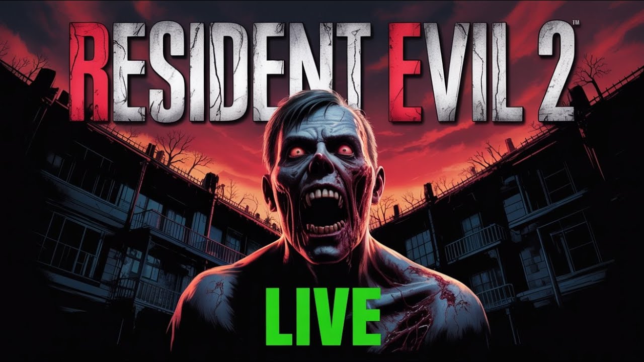 “Raccoon City Está Condenada… | Resident Evil 2 Gameplay AO VIVO”