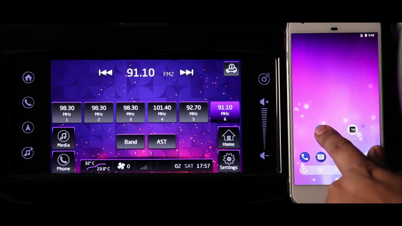 MARAZZO Infotainment - How to Connect Android Bluesense App to Infotainment
