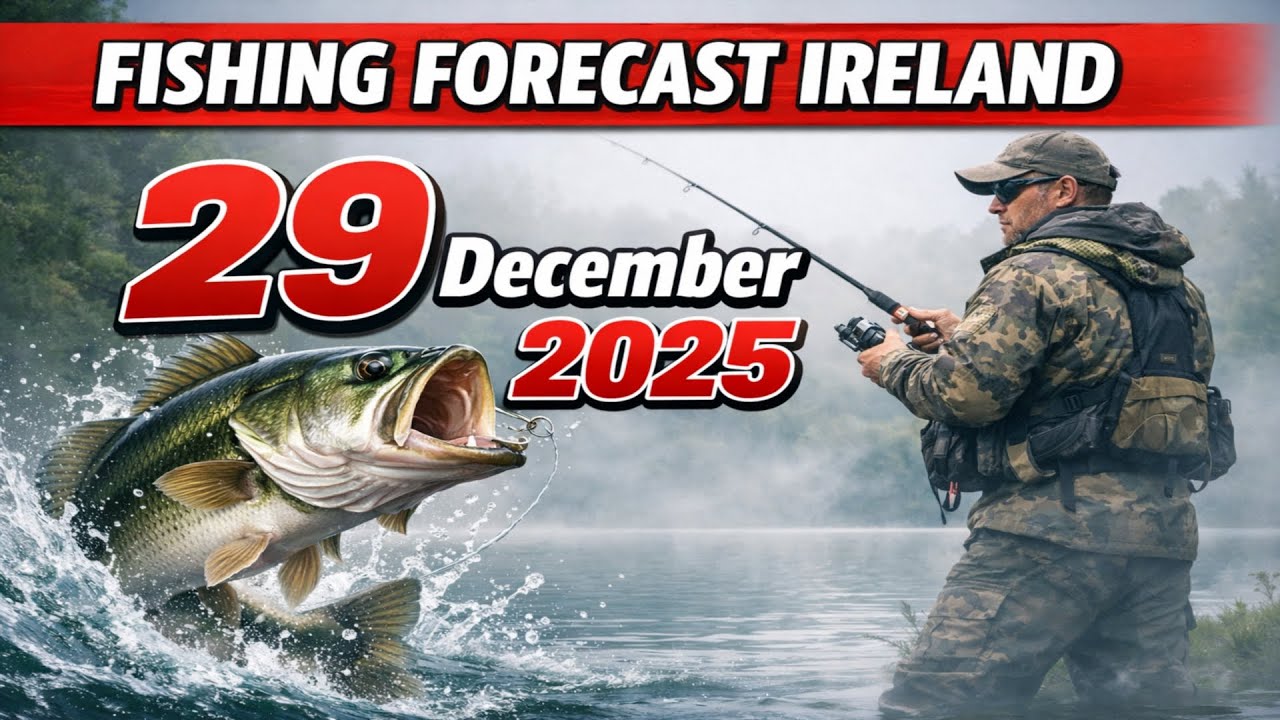FISHING FORECAST in Ireland on 29 December 2025: Winter Wonders Await!