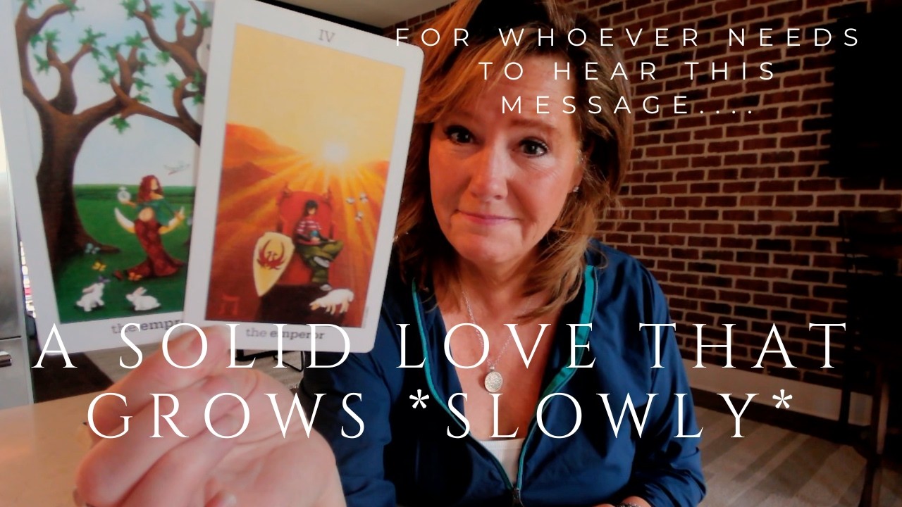 For Whoever Needs To Hear This Message : This Is A Love That Will Grow SLOWLY