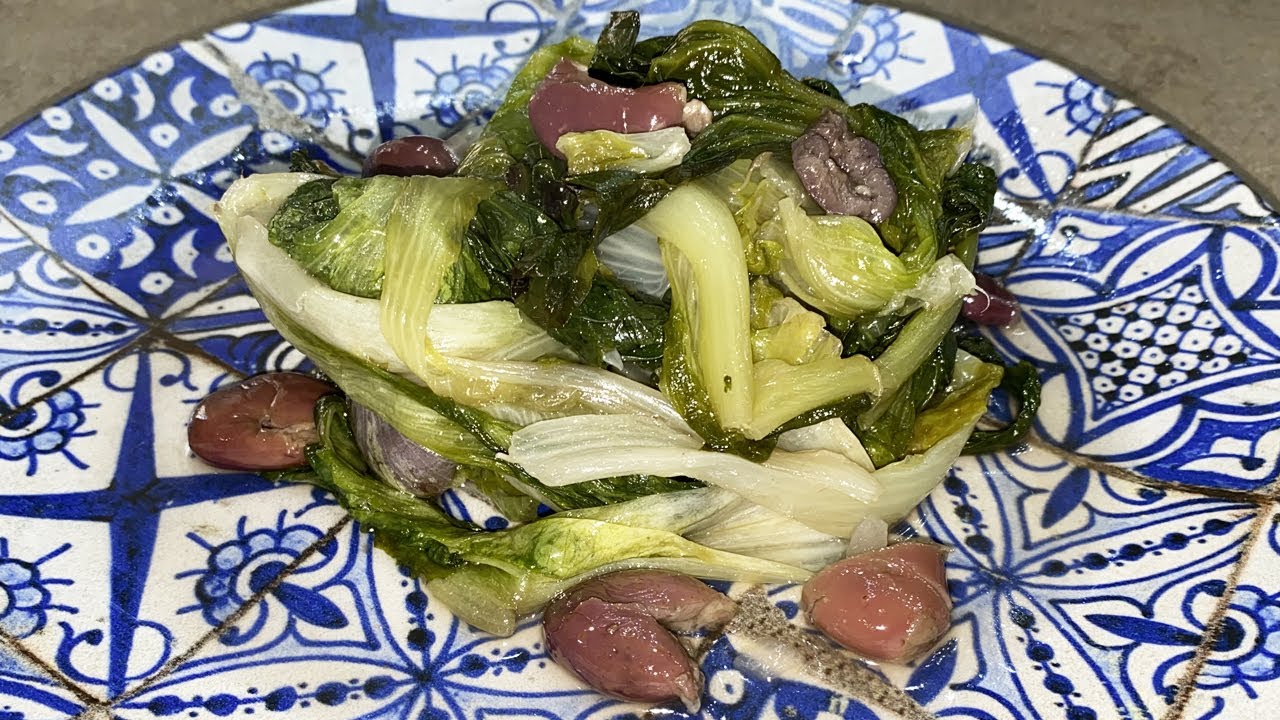 SCAROLA BUONISSIMA IN PADELLA A MODO MIO