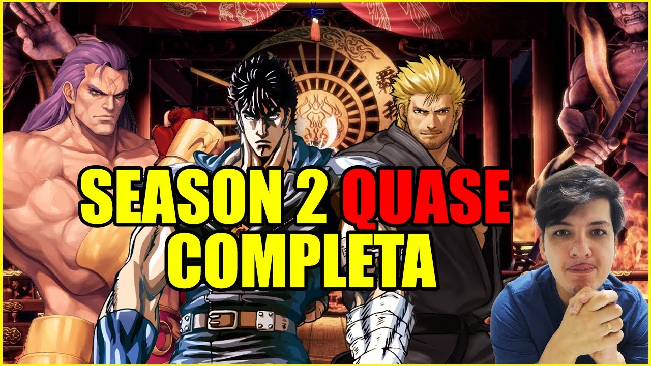 Faltam 2: Quem vai fazer parte da Season 2 de Fatal Fury: CotW com Ryo, Krauser e Kenshiro?