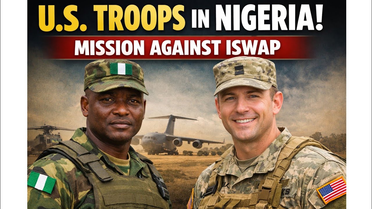 BREAKING: US Troops Land in Nigeria – Joint Offensive Against ISWAP Begins in Borno