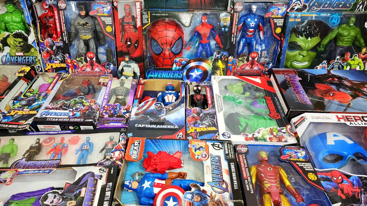 SPIDERMAN vs HULK vs CAPTAIN AMERICA AVENGERS IRONMAN,VENOM CARTOON, THANOS,BATMAN AVENGERS ASSEMBLE
