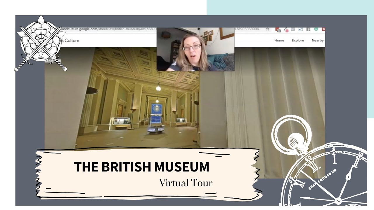 Virtual Tour of British Museum: Rosetta Stone, Sutton Hoo Hoard, Queen Isabella's Casket