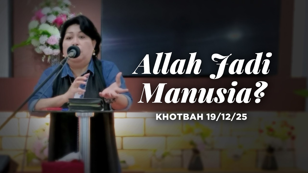 Jika Allah mau menjadi manusia, lalu apa jawaban kita? | Pdt. Ronna Agustina