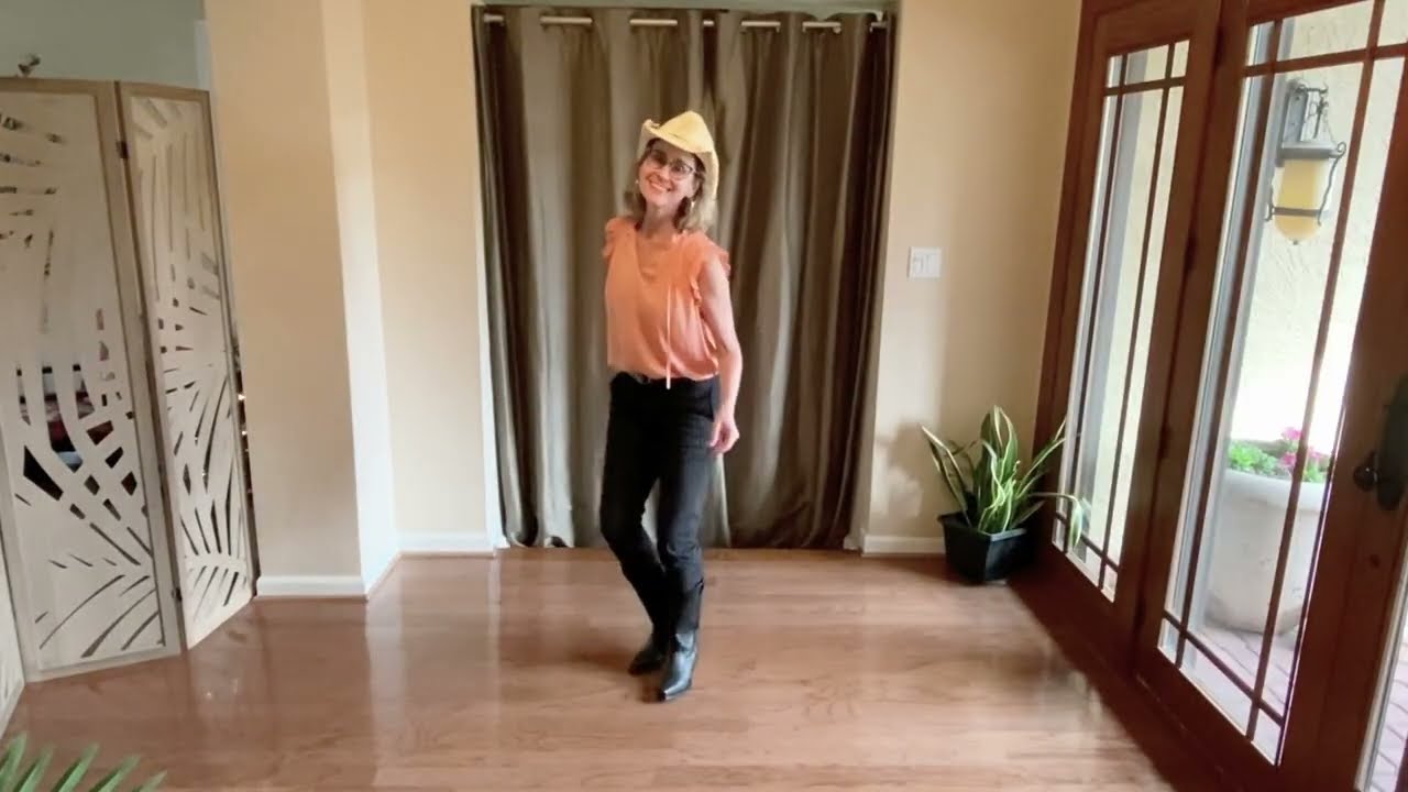 Hoedown Line Dance Demo to Music for Beginners #linedance #countrymusic