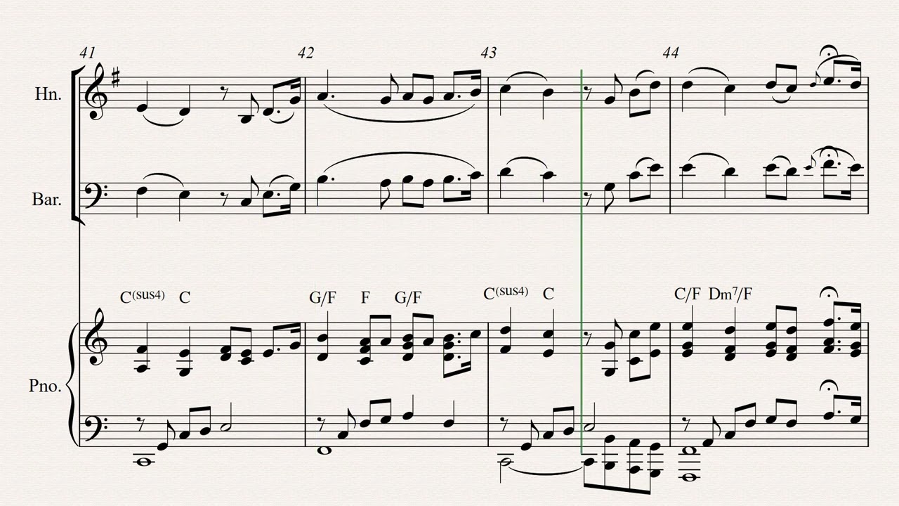"The Prayer" (Stephen Foster) - French Horn/Euphonium duet arranged by Ben Pritchard