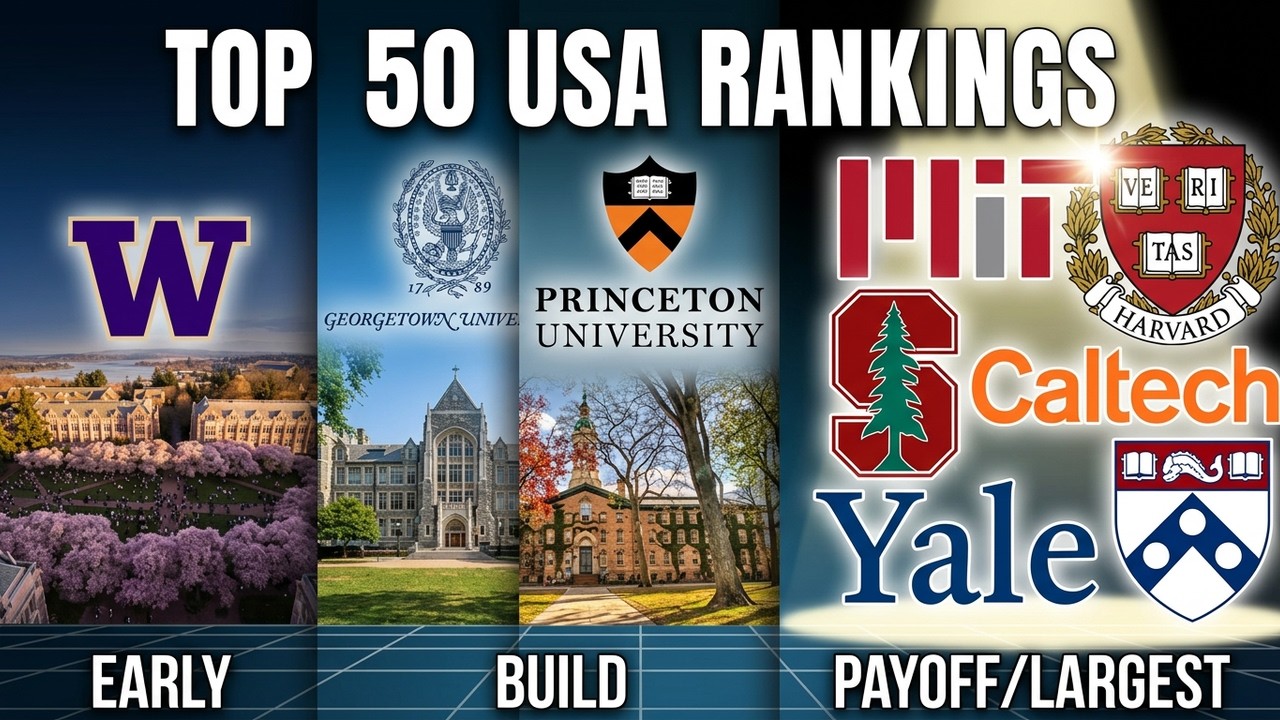 Top 50 Best National Universities in the USA 2026 | Official Rankings