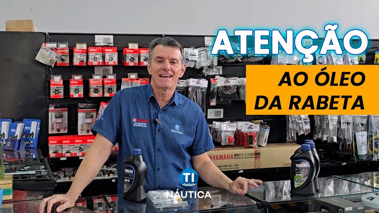 QUANDO trocar o óleo da rabeta do seu motor de popa? O óleo usado pode salvar seu cambio. Saiba como