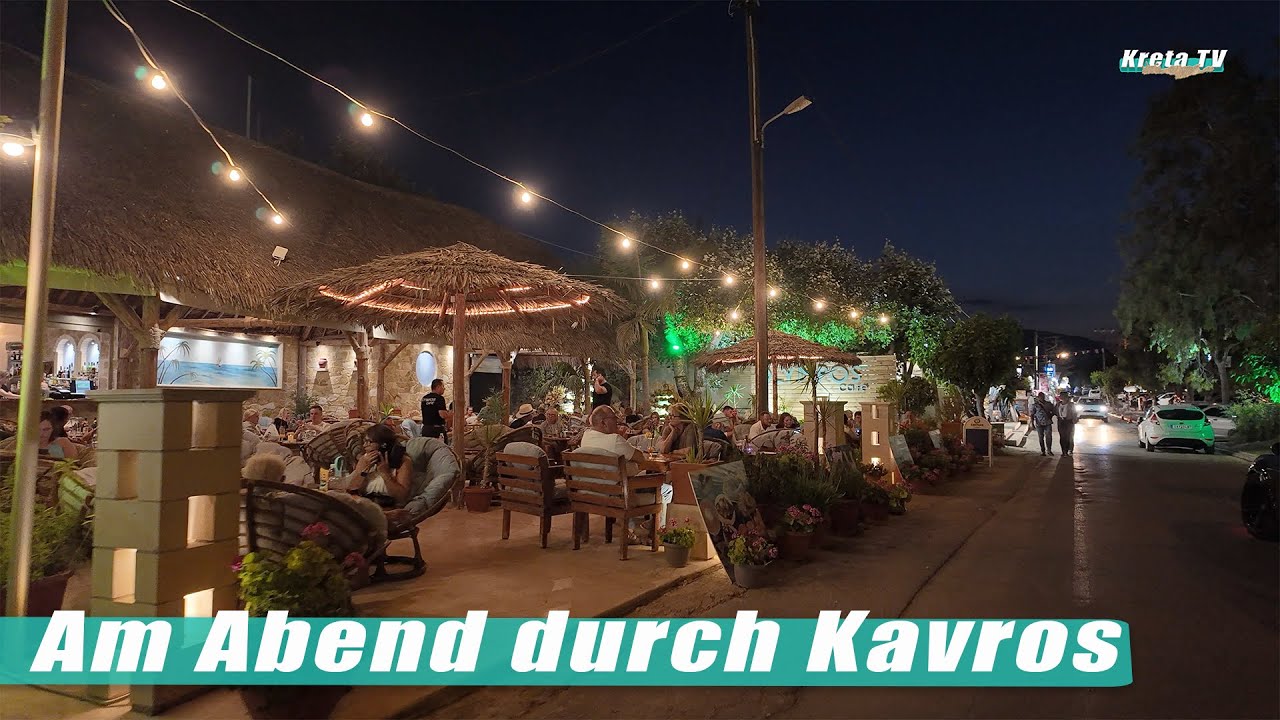 Am Abend durch Kavros - Im Juni 2025    Kreta/Crete/Griechenland 2025
