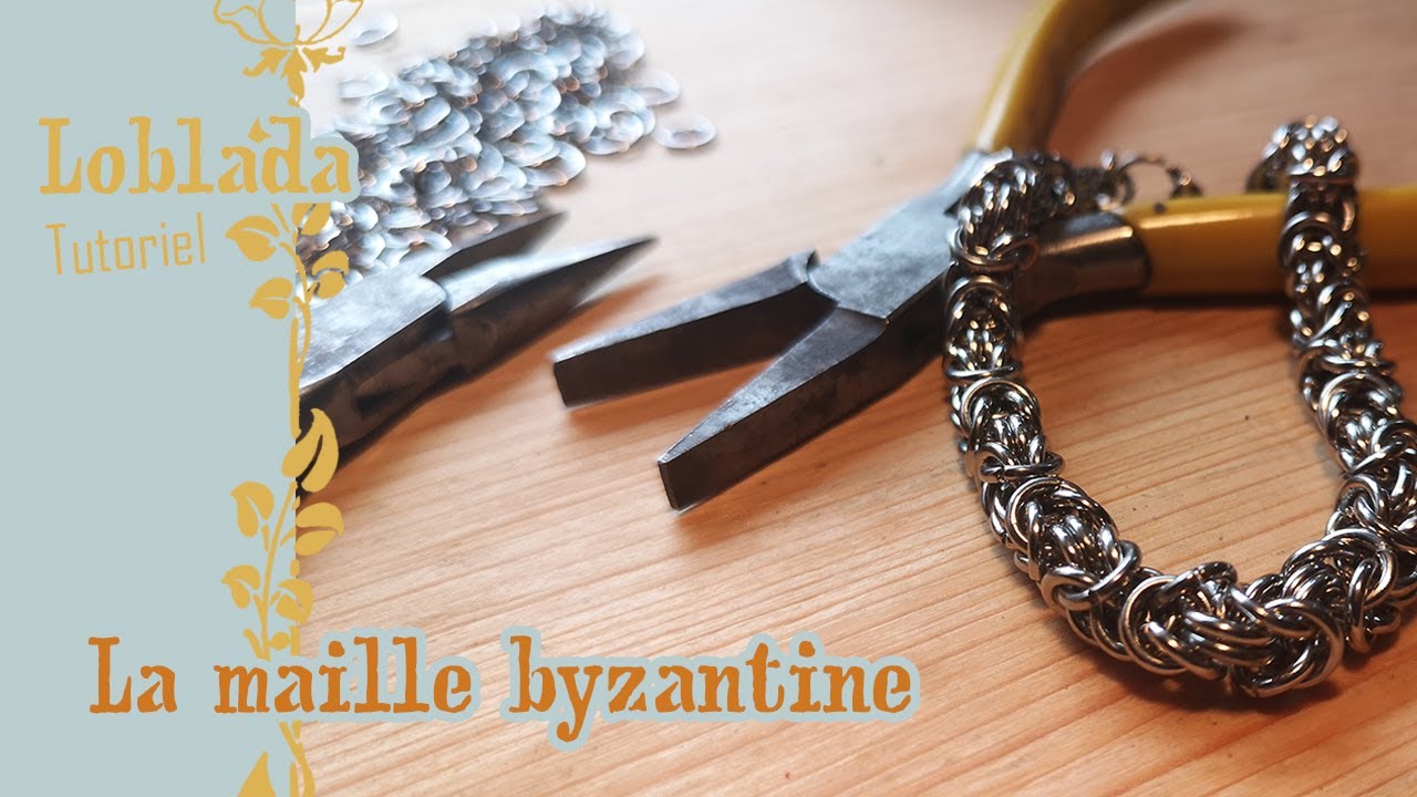 [Tutoriel] La maille byzantine #apprendrelabijouterie #chainmaille