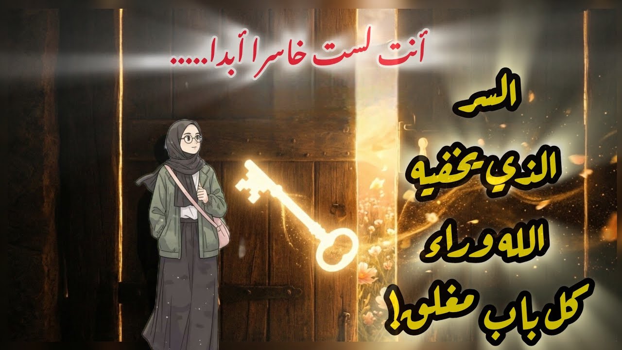 رسالة من الله لقلبك في لحظة وجع : هكذا يدبر الله لك الأمر.