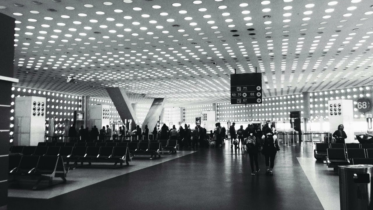 Airport Ambient Soundscape 1 hour ASMR Sleep Focus Relaxation