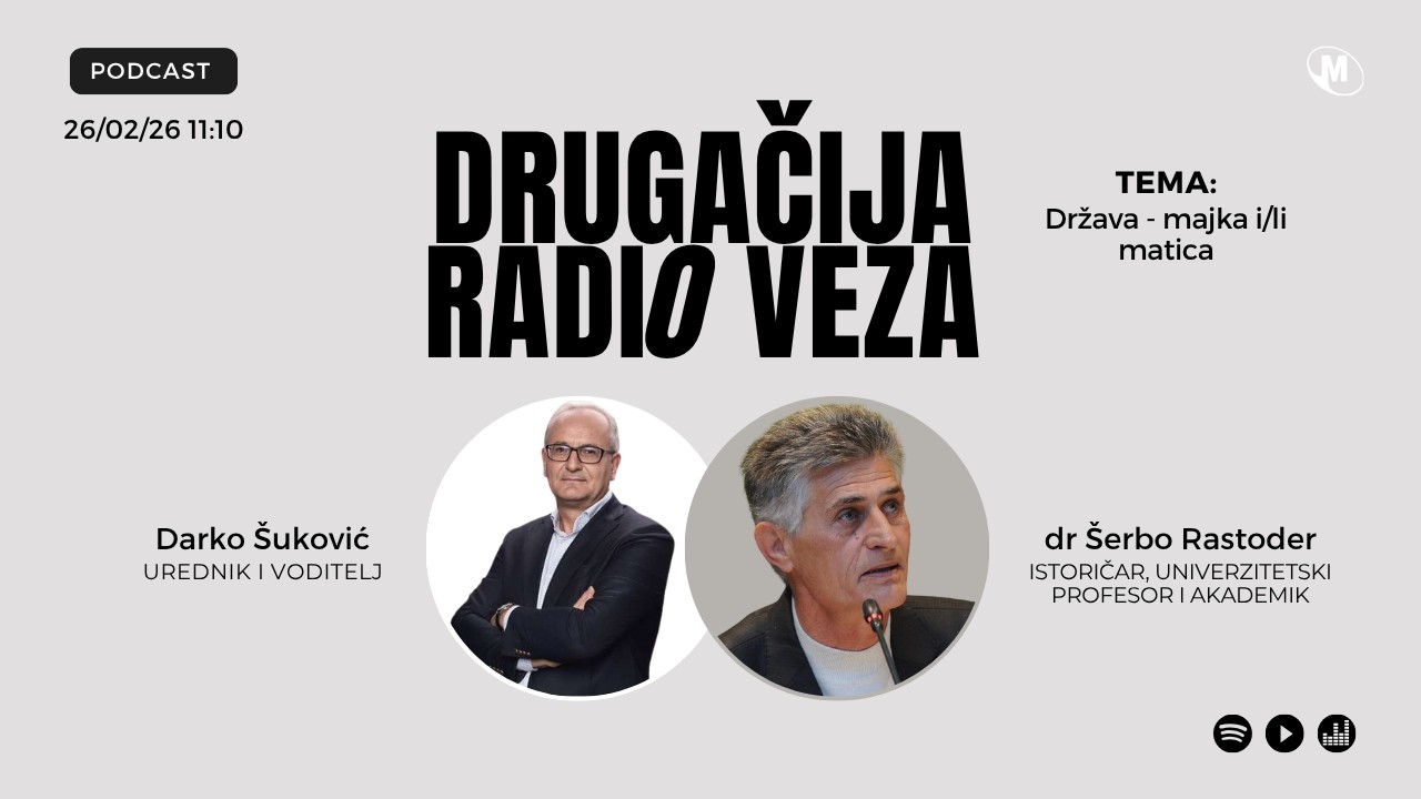 dr Šerbo Rastoder | DRUGAČIJA RADIO VEZA | 26.02.2026