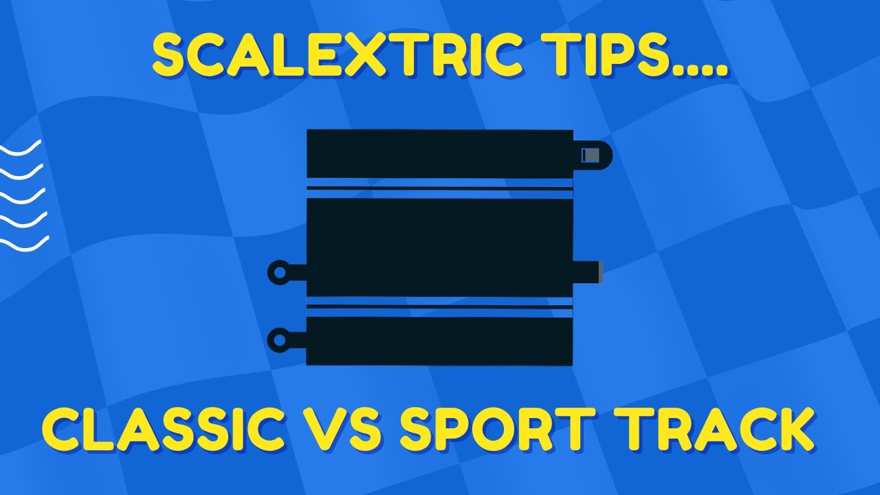 Могу ли я использовать старую трассу Scalextric? (Трасса Classic vs Sport)