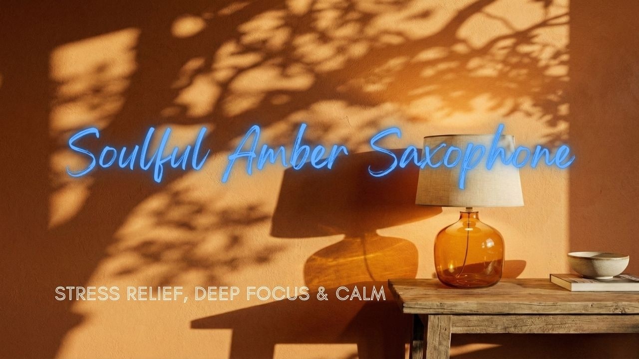 Lofi Sphere Station Vol 53 : Soulful Amber Saxophone for Stress Relief, Deep Focus & Calm ❌No Ads ❌